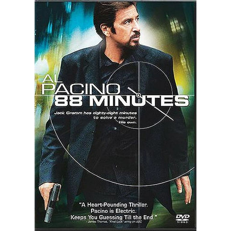 88 Minutes Al Pacino Thriller DVD Movie - Walmart.com