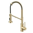 thumbnail image 1 of Kraus KFF-1610SFACB Bolden 2-in-1 Commercial Style Pull-Down Single Handle Filter Kitchen Faucet for Reverse Osmosis or Water Filtration System, Spot Free Antique Champagne Bronze, 1 of 9