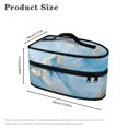 thumbnail image 6 of HELLHERO Portable Travel Iron Carrier Bag Marble, Easy Storage Cleaning Handheld Travel Case(Case Only), 6 of 6