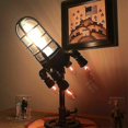 thumbnail image 2 of Retro Industrial Steampunk Rocket Light Home Table Desk Lamp Decor_The Ultimate Gift, 2 of 4