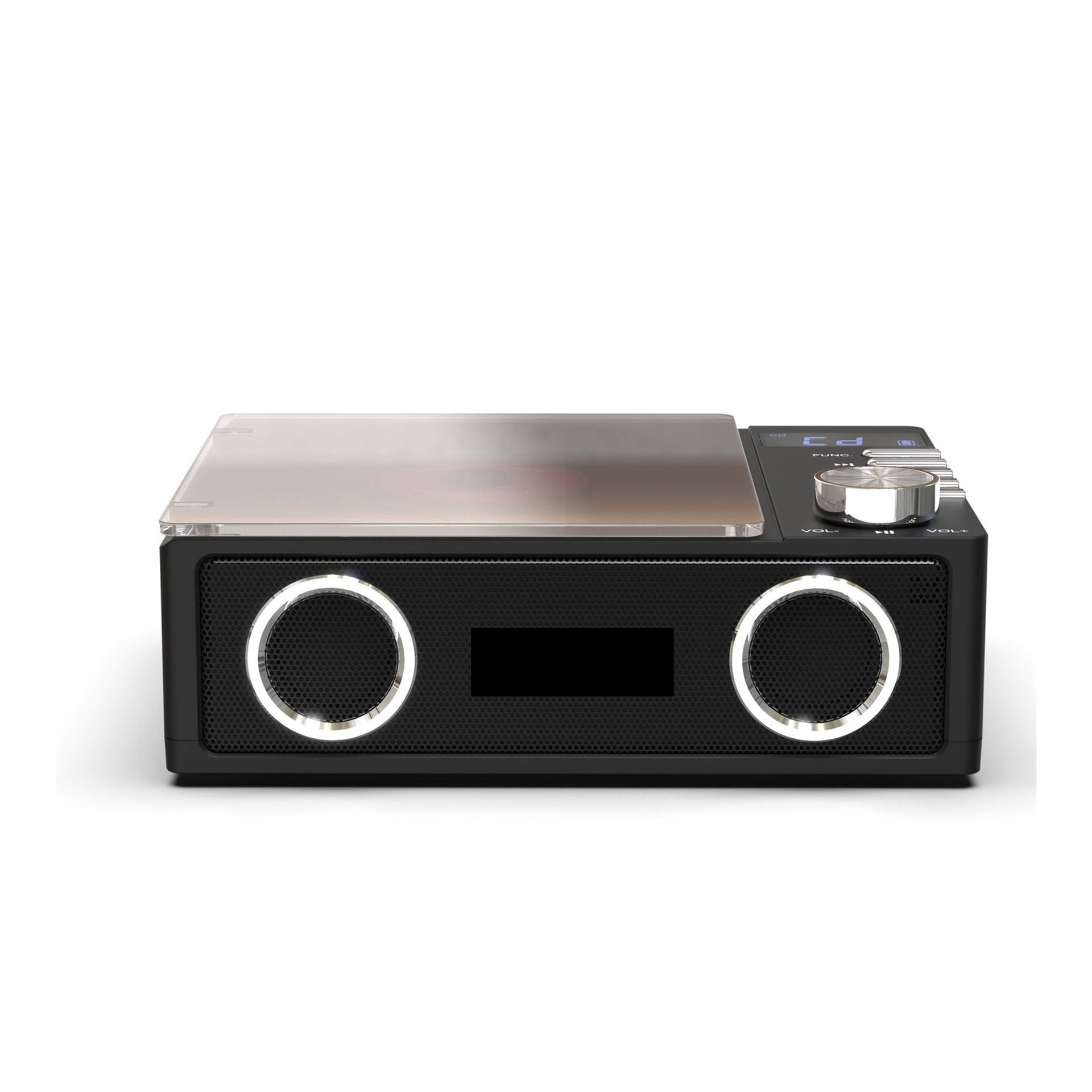 Rechargeable Bluetooth Vinyl Album Player Portable CD Player Great Gift for Music Lovers