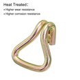 thumbnail image 3 of Ratchet Double J Strap Hook Load 8818 Lbs Zinc Color for 2" Tie Down Strap Webbing, 4 Pack, 3 of 4
