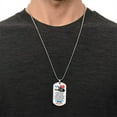 thumbnail image 4 of Driver Profession - Driver Dad Gift - Gift From Daughter - Driver's Daughter - Driver Jobs - Driver Father Birthday Gift - Graphic Military Dog Tag Necklace (Optional Personalized Engraving), 4 of 5