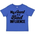 thumbnail image 3 of Inktastic My Aunt is a Bad Influence Boys or Girls Toddler T-Shirt, 3 of 5