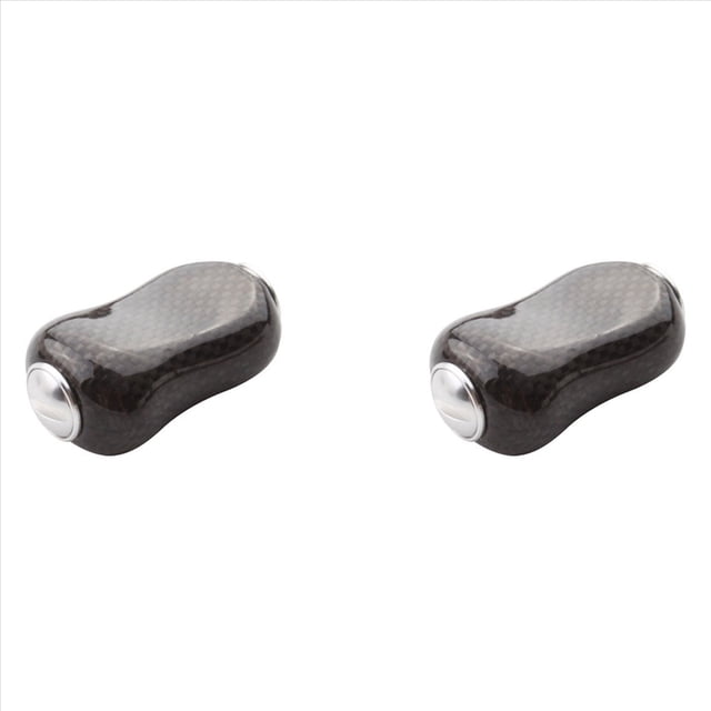 2X Luya Fishing Wheel Carbon Grip Ball Grip Pill 4g Light Weight Diy Grip Modification Accessories Plata