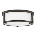 thumbnail image 7 of 28963OZ Hinkley Lighting Lowell - 10W 2 LED Outdoor Small Flush Mount-5 Inch Tall and 13 Inch Wide-Oil Rubbed Bronze Finish, 7 of 7