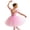 AB172 Red, variant on Girls Floral Tulle Tutu Dresses Ruffled Sleeve Square Neck Dance Dress Tweens Cute Performance Ballet Dress Size 6-7 Years Pink