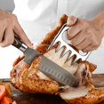 thumbnail image 5 of Hongchun Barbecue Bear Claws, Rust-proof Stainless Steel Barbecue Tableware, Meat Cutter Bear Paw, Very Suitable for Pulling Pork (Stainless Steel), 5 of 5