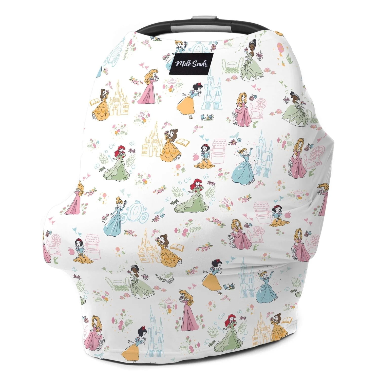 Milk Snob DISNEY PRINCESS 5in1 Baby Nursing and Car Seat Cover