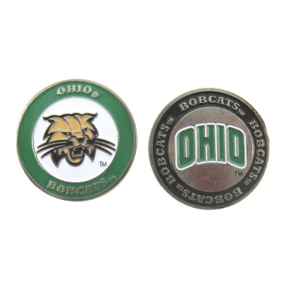 Ohio (OH) University Bobcats Double Sided Golf Ball Marker
