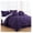 Dark Purple, variant on Sydney King Size Comforter Set - 7-Piece Pintuck Bedding - Lavender, Lightweight Pinch Pleat Comforter with Decorative Pillows Bed Set for All Season