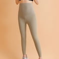 thumbnail image 5 of Mujeres Embarazadas Desolladas con Leggings De Cintura Alta Y Abdomen, Pantalones Deportivos Casuales, Pantalones Ajustados, Pantalones De Yoga,M, 5 of 5