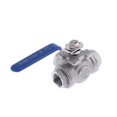 thumbnail image 4 of VONKY 304 Stainless Steel 3 Way Ball Valve for Water Gas Steam DN15, 4 of 8