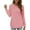 15#Pink, variant on Women's Sweatshirt Crewneck Curved Hem,Long Sleeve Shirt Womens Loose Top Women Pullover Dark Blue L