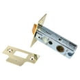 thumbnail image 3 of 2.5" (63mm) Tubular Mortice Door Latch Brass Lock Turn Handle Sprung Catch, 3 of 3
