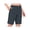 Black Heather, variant on Little Donkey Andy Women's 10 Inch Bermuda Lightweight Quick Dry Shorts Stretch Golf Hiking Travel Black Heather L