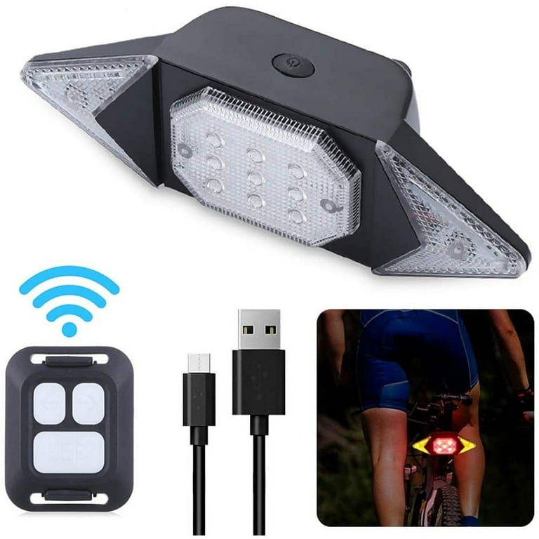 Enhance Your Cycling Safety with the Wireless Bike Blinker Light