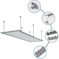 thumbnail image 3 of 10pcs stainless steel wire rope hooks, stainless steel rope hanging wire kit stainless steel hanging device, 3 of 5