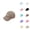 Coffee, variant on Kids Baseball Hat For Boys Girls 2-8 Years - Macaron Color Series Letter M Design Sun Protection Caps, Lightweight Fashionable Outdoor Apparel For Summer Vacation & Daily Use