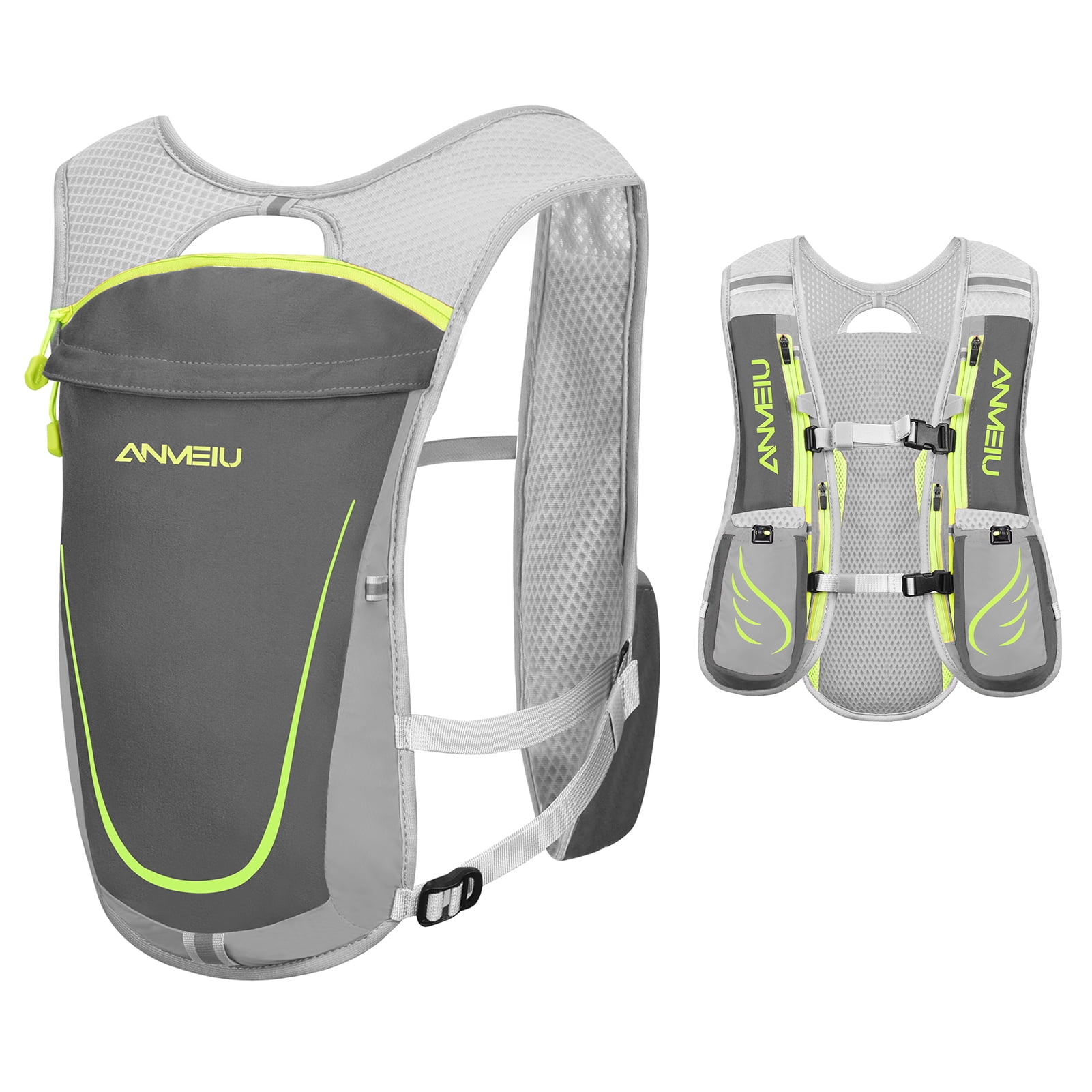 Running Water Backpack Hydration Vest 5L Marathon Pack Cycling Outdoor Sport Bag 