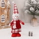 thumbnail image 5 of Juguetes de piscina, juguetes para bebés, juguetes para niños pequeños, decoraciones navideñas, muñeco de nieve anciano, alce, adorno, modelo de muñeca con patas retráctiles, adorno, muñeca de tela, 5 of 6