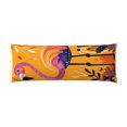 thumbnail image 2 of Lsque Vibrant Flamingo Illustration Body Pillow Case Cover,Ultra-Soft Microfiber Bed Pillow Cases 20x54 inches,Elegant Bedding,Breathable Durable Pillow Cover with Envelope Closure, 2 of 8