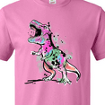 thumbnail image 4 of Inktastic Graffiti Paint Splatter T-Rex T-Shirt, 4 of 5