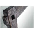 thumbnail image 2 of InFurniture WK8242M-GR 42 in. Rustic Wood Framed Mirror in Grey Driftwood - 42 x 36 in., 2 of 2