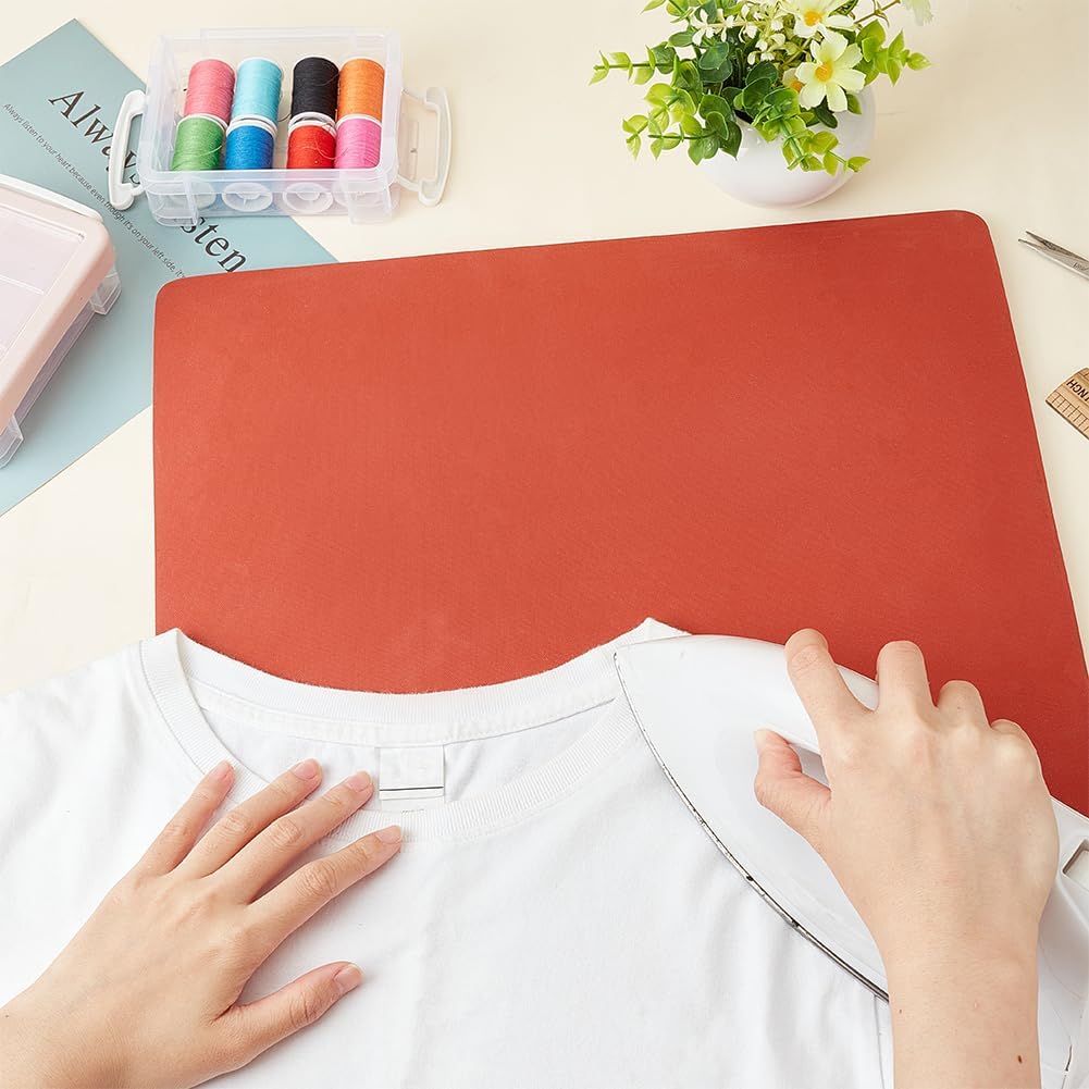 15x15 Inch Silicone Heat Press Pad 0.3 Inch Thick Silicone Foam Mat