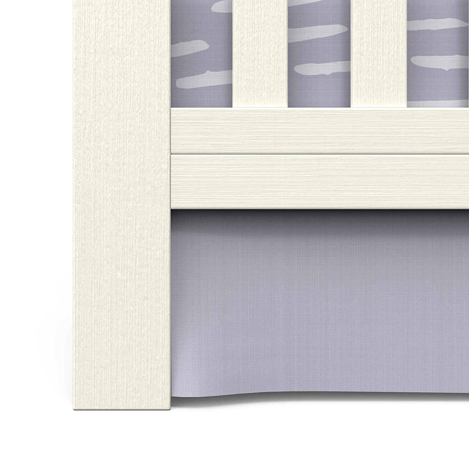 Child Craft Calder 4-in-1 Convertible Crib, Brushed Cotton White
