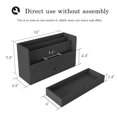 thumbnail image 4 of Wisuce Bamboo Mail Organizer Countertop Desktop with Drawer - Desk Organizer with File Organizer for Office Supplies All-in-One Desk File Organizer with Pencil Holder for Paper Letter Envelope Bill, 4 of 4