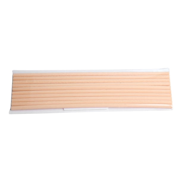 10 difusores de varillas de fibra de 30 cm para aceites esenciales. Madera 0.3cmx30cm
