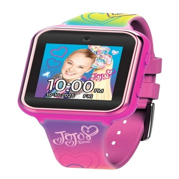 JoJo Siwa iTime Unisex Kids Interactive Smart Watch 40mm in Pink - Model No. JOJ4374