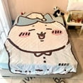 thumbnail image 4 of Cartoon Chiikawa Cute Usagi Hachiware Summer Cool Quilt Napping Quilt Car Cover Carpet Festival Gift, 4 of 26