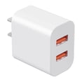 thumbnail image 1 of Cargador de pared GMobile dual, 2 puertos usb, 12W, blanco, 1 of 4