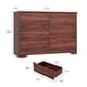 thumbnail image 2 of QinaQin Cómoda de madera con 6 cajones, mueble alto moderno con cajones profundos y cubierta amplia, ideal para recámara, sala, pasillo o cuarto infantil, 2 of 8