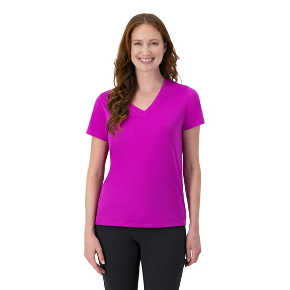 Hanes Sport Women's Cool DRI Performance V-Neck T-Shirt, Sizes S-3XL