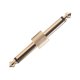 thumbnail image 2 of unbranded 5Ud Enlace Para Pedal De Guitarra Macho 6.35mm Conector De Material Resistente Color Dorado, 2 of 7