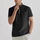 thumbnail image 1 of pstuiky camisetas de hombre, Camisas de manga corta con cuello redondo y botones sueltos informales de color liso para hombre camisas casuales para hombre xxl, 1 of 6