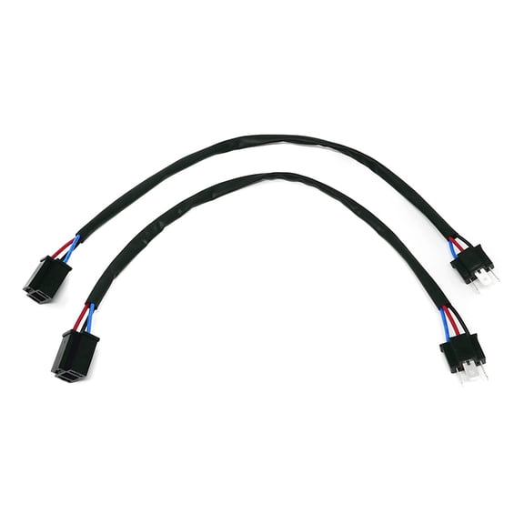 DAMA 9003 H4 HB2 18" Extension Wire Connectors | Pack of 2