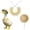 A, variant on LGHDIWN Spring Garden Geese Themed Porch Decor - Outdoor Weather-Resistant Figurine with Patterned Clothing for Patio, Yard and Seasonal Home Decoration