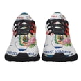 thumbnail image 5 of WeStVirginia Cardinal and Rhododendron Flower Home Is Where The Heart Is WeStVirginia Shoes Sneakers Black Size 5, 5 of 7