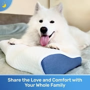 Derila® | Cervical Memory Foam Pillow (King Size|White )| Neck,Shoulder Pain Relief | Improves Sleep