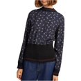 thumbnail image 1 of French Connection Mahi Knit Blusa para mujer, azul, mediano French Connection Tejer, 1 of 2