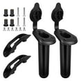 thumbnail image 4 of 2Pcs Fishing Rod Holder Tool Set Accessories Flush Mount for Kayak Water, 4 of 10