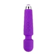 thumbnail image 1 of Vibrating Massager 20 Frequency 8 Speed Waterproof Low Noise Rechargeable Women Vibration Massage Wand L Purple, 1 of 5