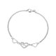 thumbnail image 1 of Pulsera con dijes para regalo del Día de San Valentín, joyería elegante, pulsera con corazón, pulseras para mujer, uso diario en el hogar, profesores Yuyangstore Pulsera de mujer, 1 of 8