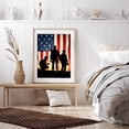 thumbnail image 6 of Diamond Art Kit for Adults, Soldiers Silhouette Flag Background Diamond Painting for Adults Beginners, DIY Diamond Art Painting Kits, 5D Diamond Painting Crafts for Home Decor 12x16 Frameless, 6 of 7