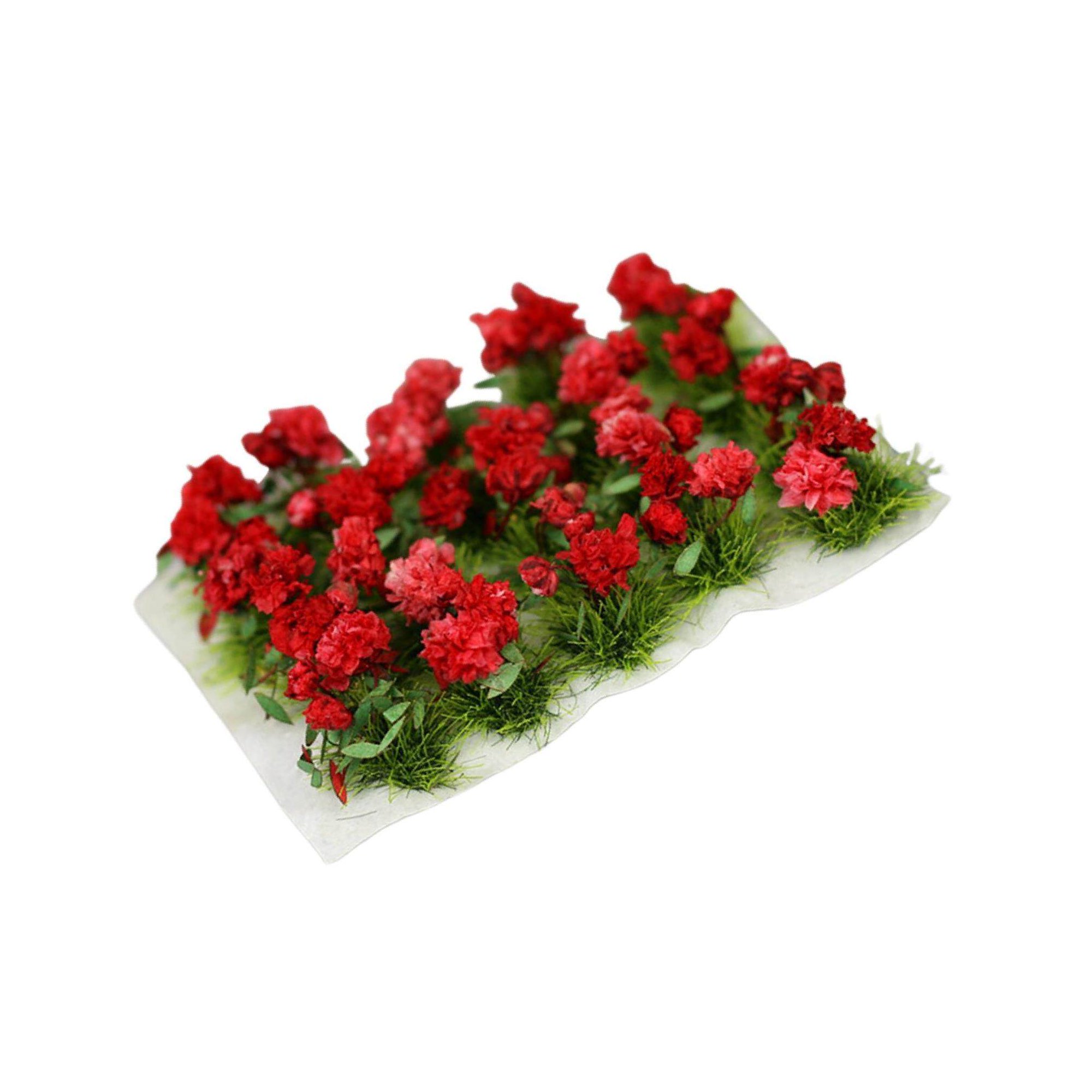 Boîte De Fleurs Et Herbe Statique – Modélisme Ferroviaire – Plantes Artificielles Réalistes – DIY Dioramas – Rose