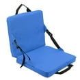 thumbnail image 2 of Outdoor Foldable Chair, Outdoor Chair With Backrest Soft Sponge Cushion Back Chair For Stadium And Beach, 2 of 8